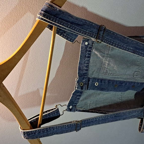 Life in Progress Distressed Denim Overalls - Picture 7 of 8